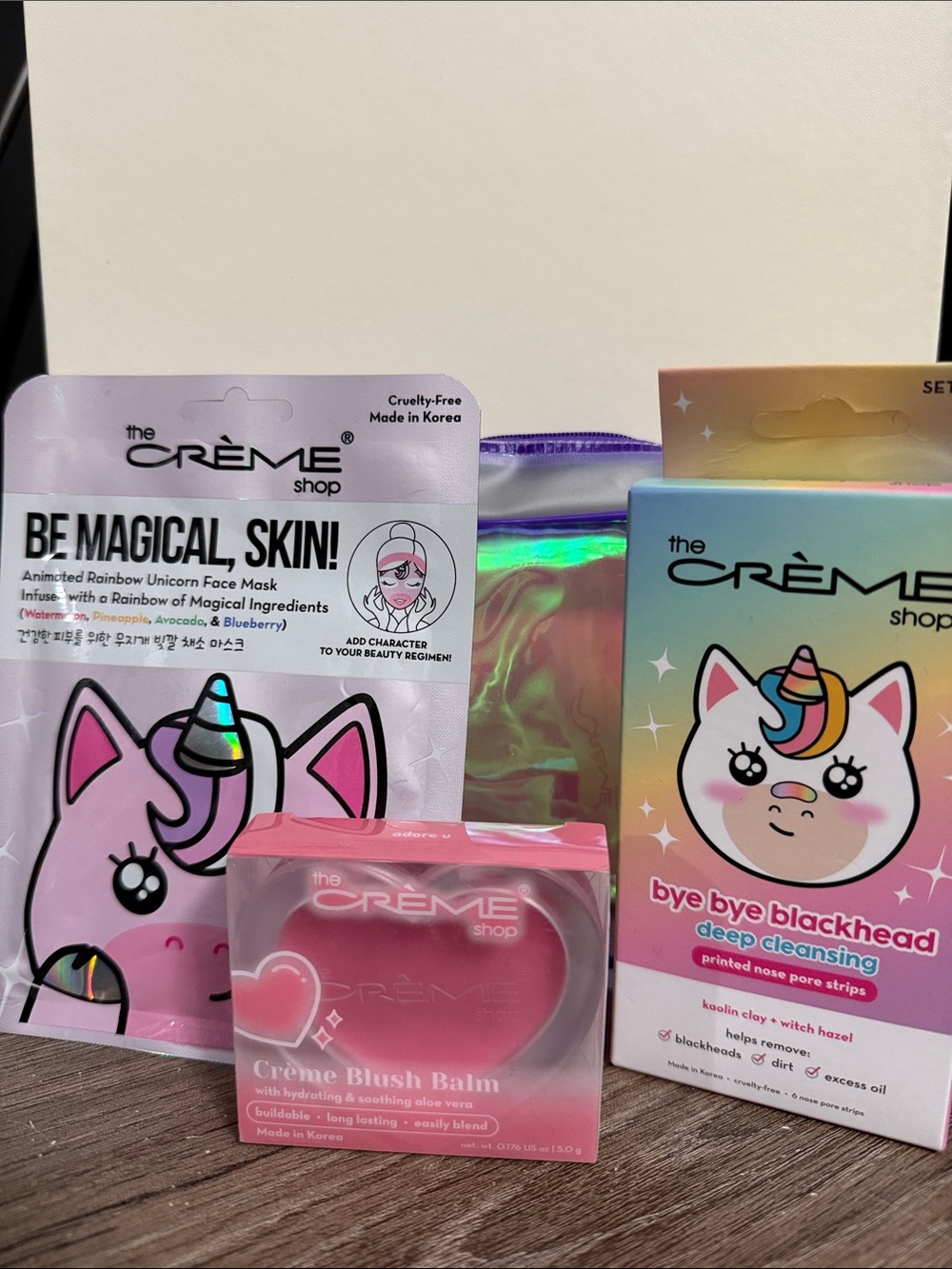 The Crème Shop Skincare Set (4 Items)